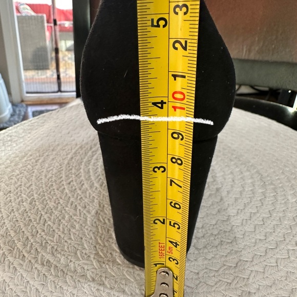 Black Torrid Platform Heels with Bow - Picture 6 of 6